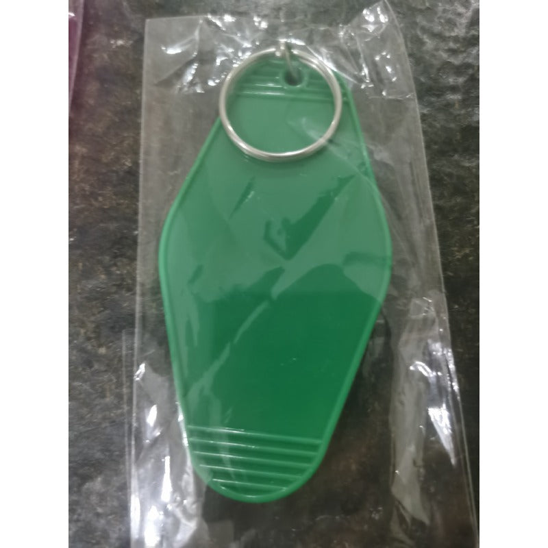 Wholesale Plastic Luggage Tag Retro Motel Number Tag Diamond Hotel Room Card Keychain